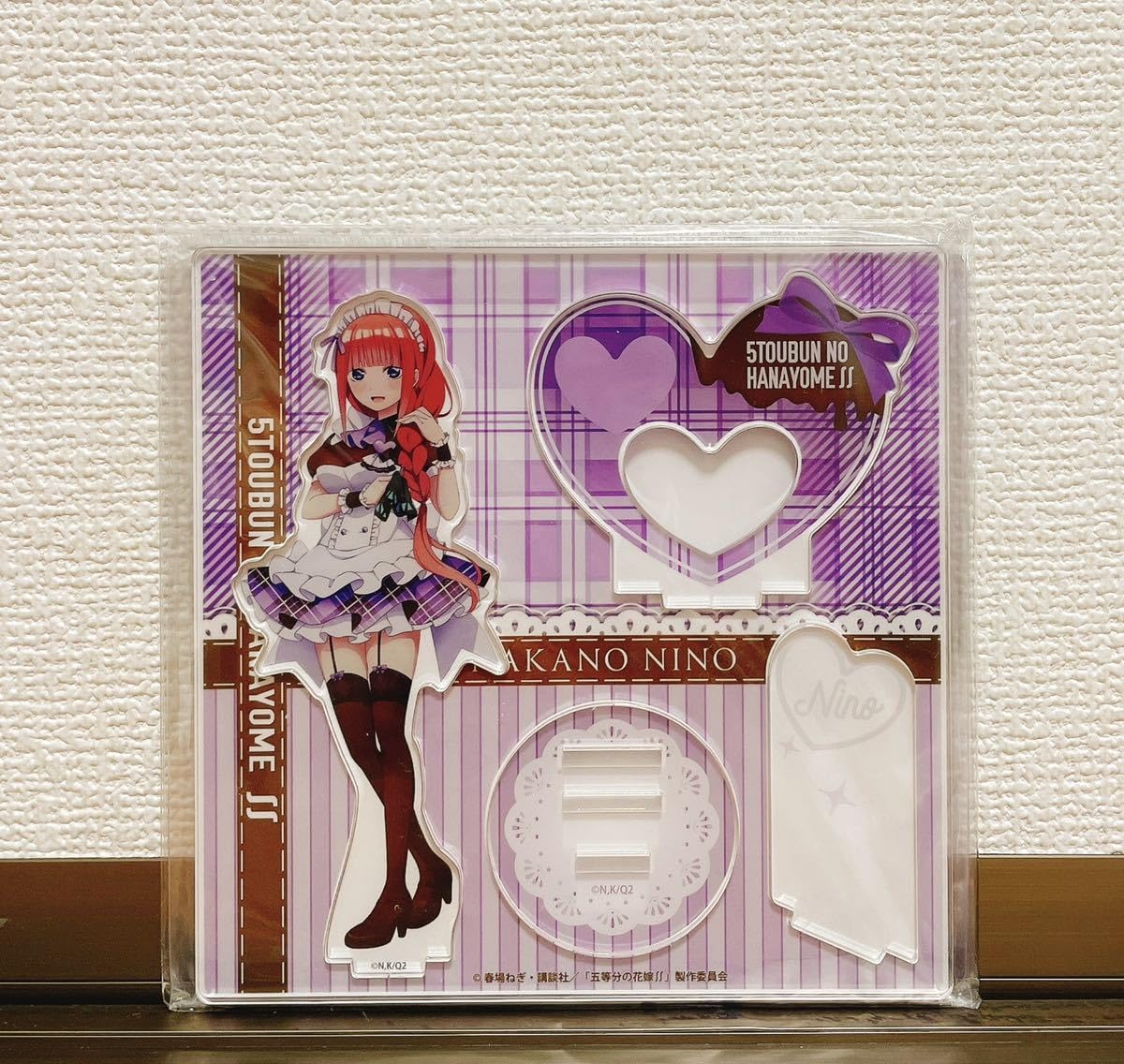 Amazon.co.jp: 五等分の花嫁 バレンタイン 中野二乃 アクリルスタンド
